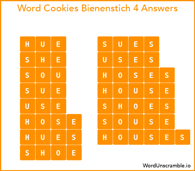 Word Cookies Bienenstich 4 Answers