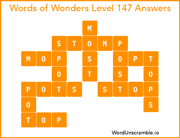 Words of Wonders Level 147 Answers