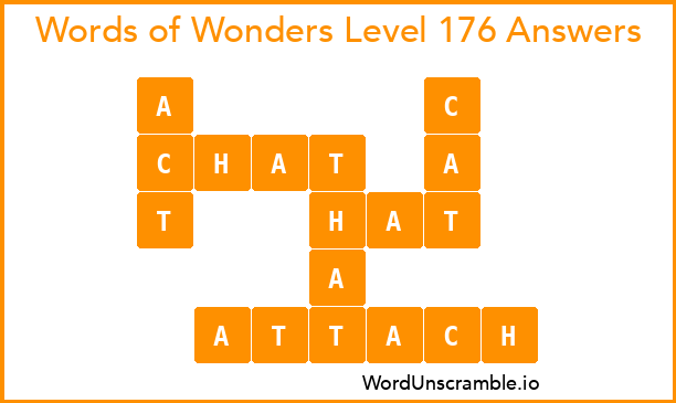 Words of Wonders Level 176 Answers