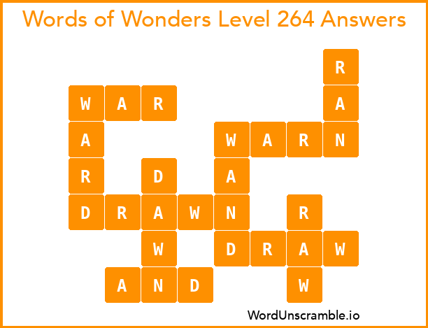 Words of Wonders Level 264 Answers