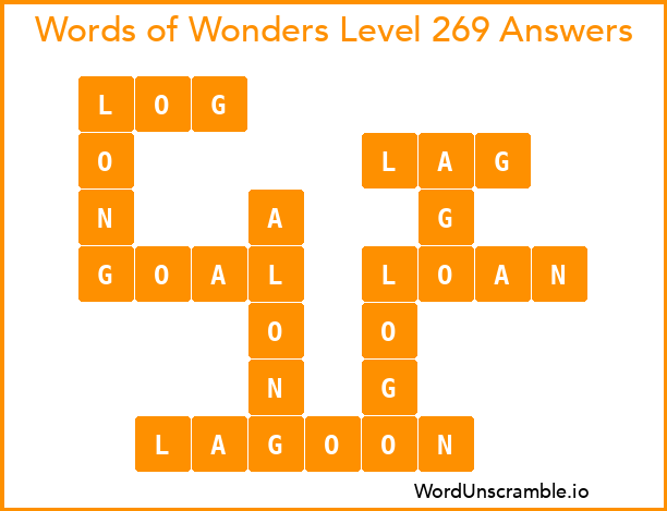 Words of Wonders Level 269 Answers