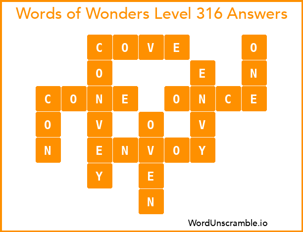 Words of Wonders Level 316 Answers