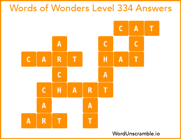 Words of Wonders Level 334 Answers
