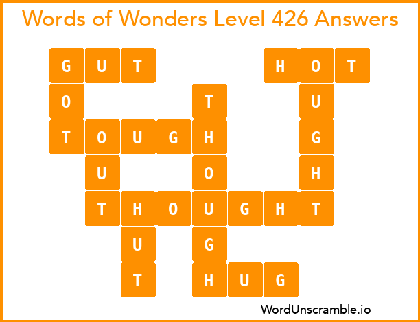 Words of Wonders Level 426 Answers