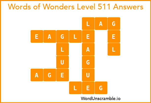 Words of Wonders Level 511 Answers