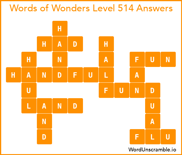 Words of Wonders Level 514 Answers
