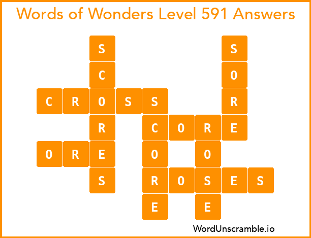 Words of Wonders Level 591 Answers