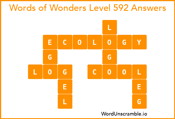 Words of Wonders Level 592 Answers