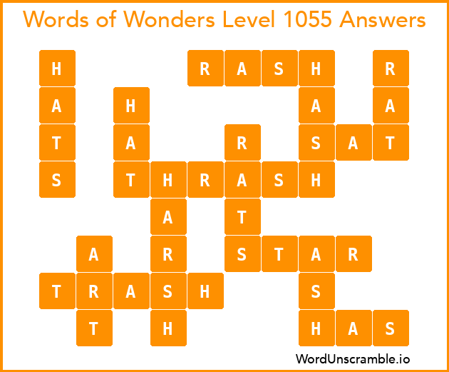 Words of Wonders Level 1055 Answers