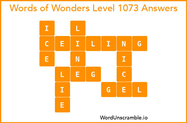 Words of Wonders Level 1073 Answers