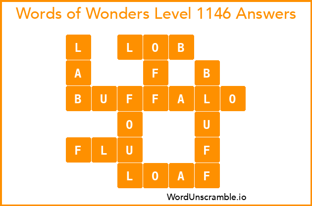 Words of Wonders Level 1146 Answers