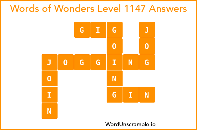 Words of Wonders Level 1147 Answers