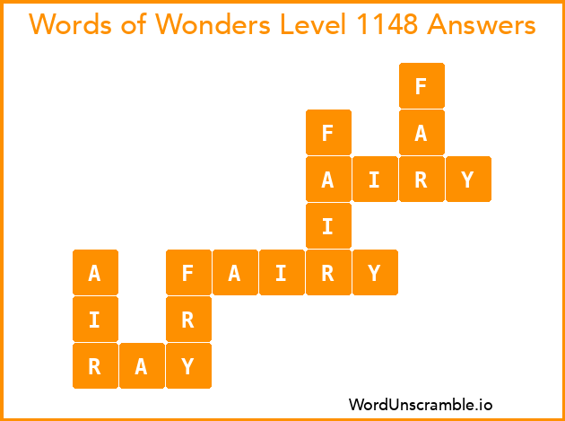 Words of Wonders Level 1148 Answers