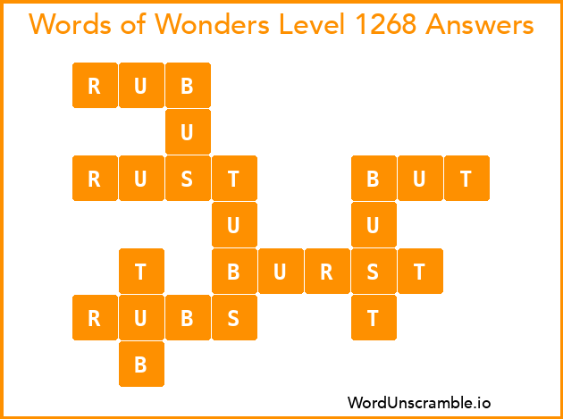 Words of Wonders Level 1268 Answers