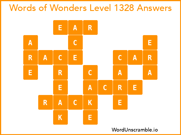 Words of Wonders Level 1328 Answers
