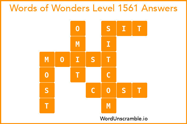 Words of Wonders Level 1561 Answers