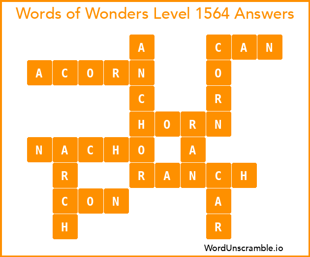 Words of Wonders Level 1564 Answers