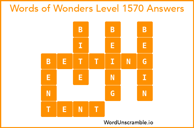 Words of Wonders Level 1570 Answers