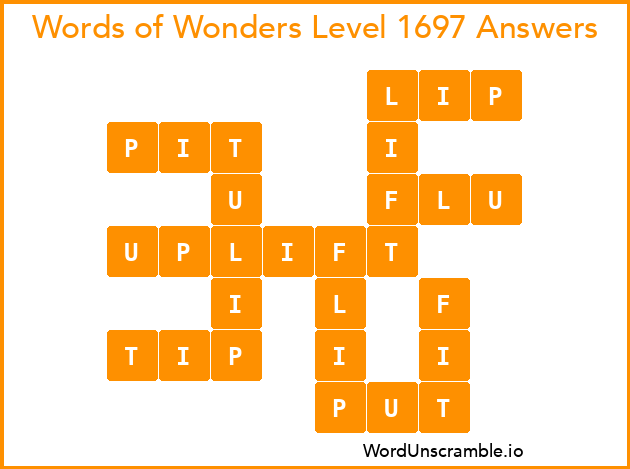 Words of Wonders Level 1697 Answers