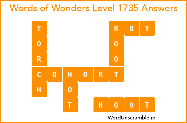 Words of Wonders Level 1735 Answers