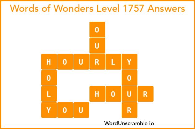 Words of Wonders Level 1757 Answers