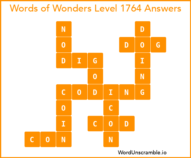 Words of Wonders Level 1764 Answers