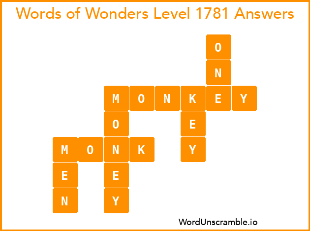 Words of Wonders Level 1781 Answers