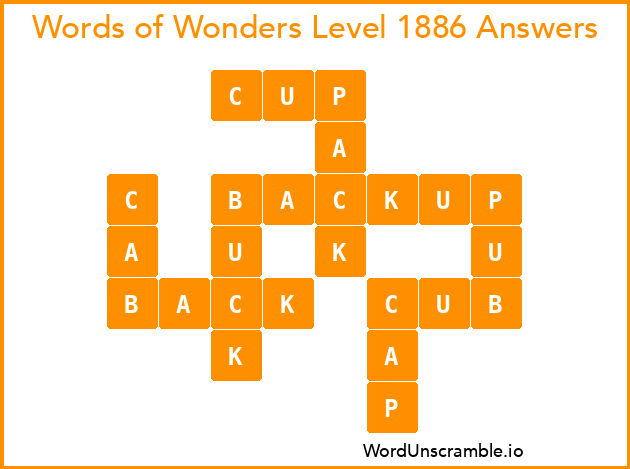 Words of Wonders Level 1886 Answers