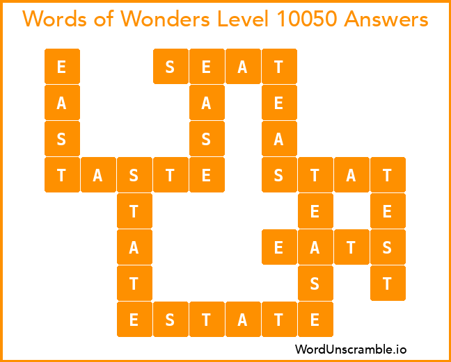 Words of Wonders Level 10050 Answers