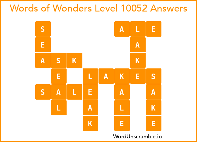Words of Wonders Level 10052 Answers
