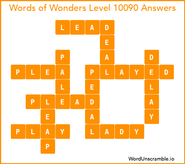 Words of Wonders Level 10090 Answers