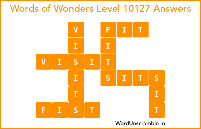 Words of Wonders Level 10127 Answers