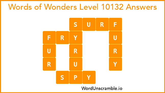 Words of Wonders Level 10132 Answers