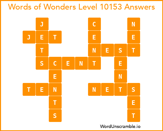 Words of Wonders Level 10153 Answers