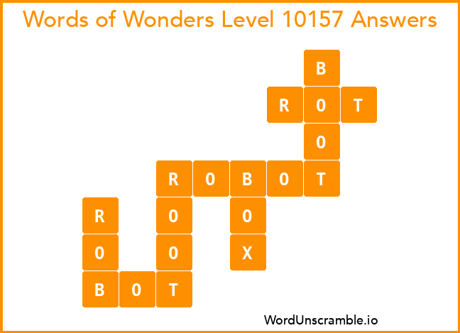 Words of Wonders Level 10157 Answers