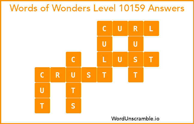 Words of Wonders Level 10159 Answers