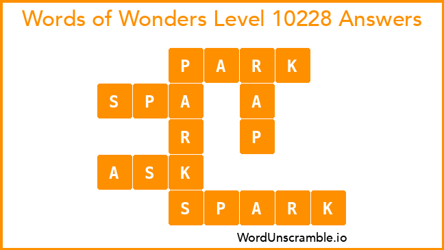 Words of Wonders Level 10228 Answers