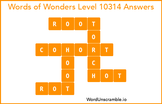 Words of Wonders Level 10314 Answers