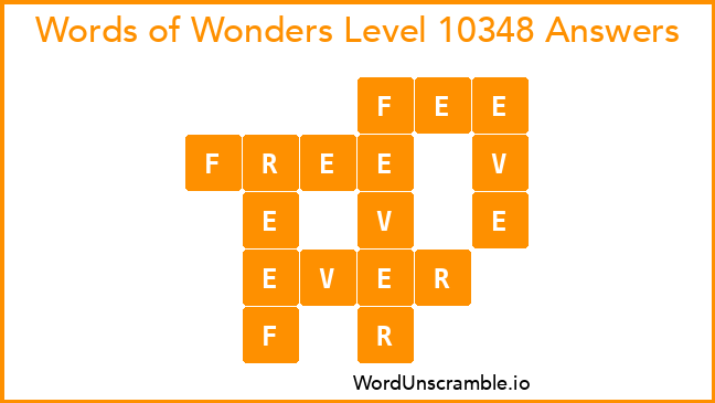 Words of Wonders Level 10348 Answers