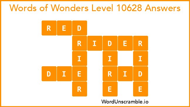 Words of Wonders Level 10628 Answers