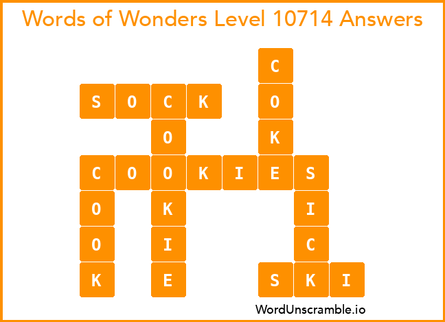 Words of Wonders Level 10714 Answers