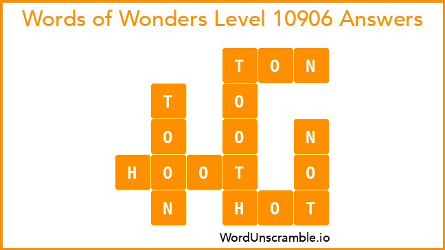 Words of Wonders Level 10906 Answers
