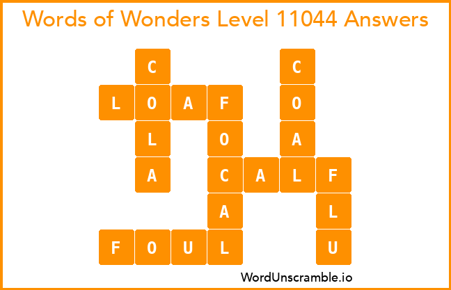 Words of Wonders Level 11044 Answers