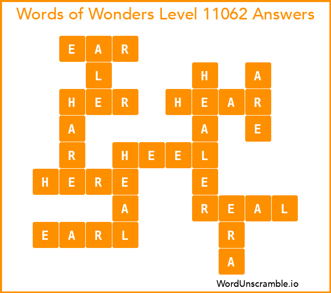 Words of Wonders Level 11062 Answers