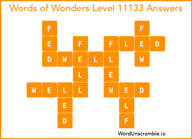Words of Wonders Level 11133 Answers