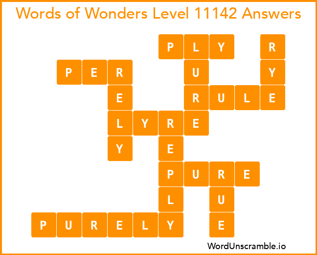 Words of Wonders Level 11142 Answers