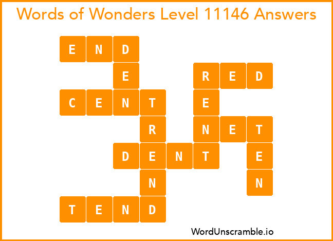 Words of Wonders Level 11146 Answers