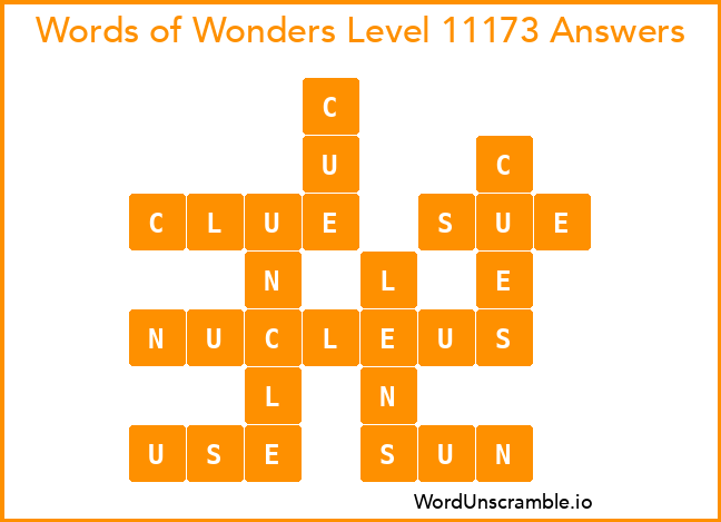 Words of Wonders Level 11173 Answers