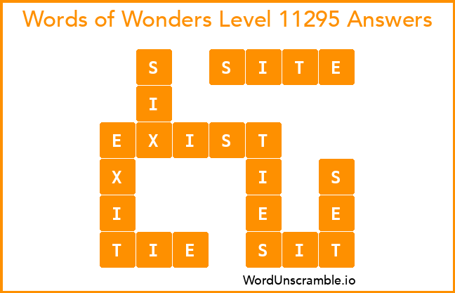 Words of Wonders Level 11295 Answers