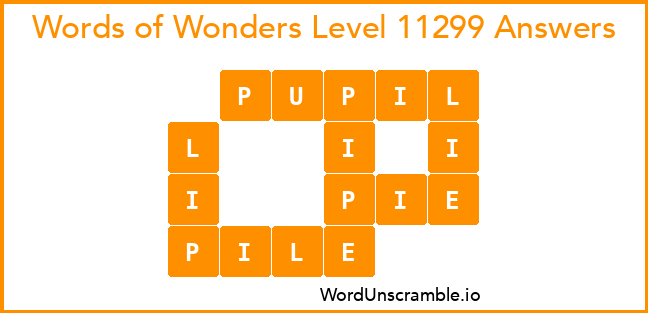 Words of Wonders Level 11299 Answers